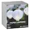 8 Packs: 6 ct. (48 total) 8" White Paper Lanterns by Ashland®